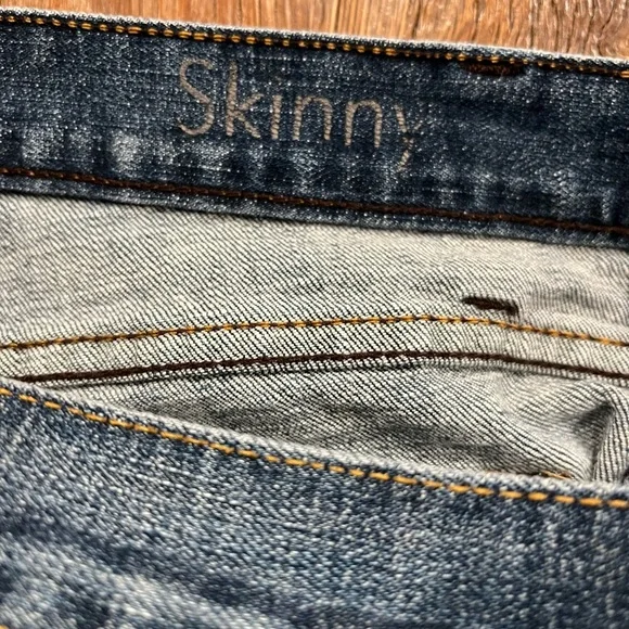 Calven Klein Womens Skinny Jeans, Size 28/6 - Picture 6 of 10